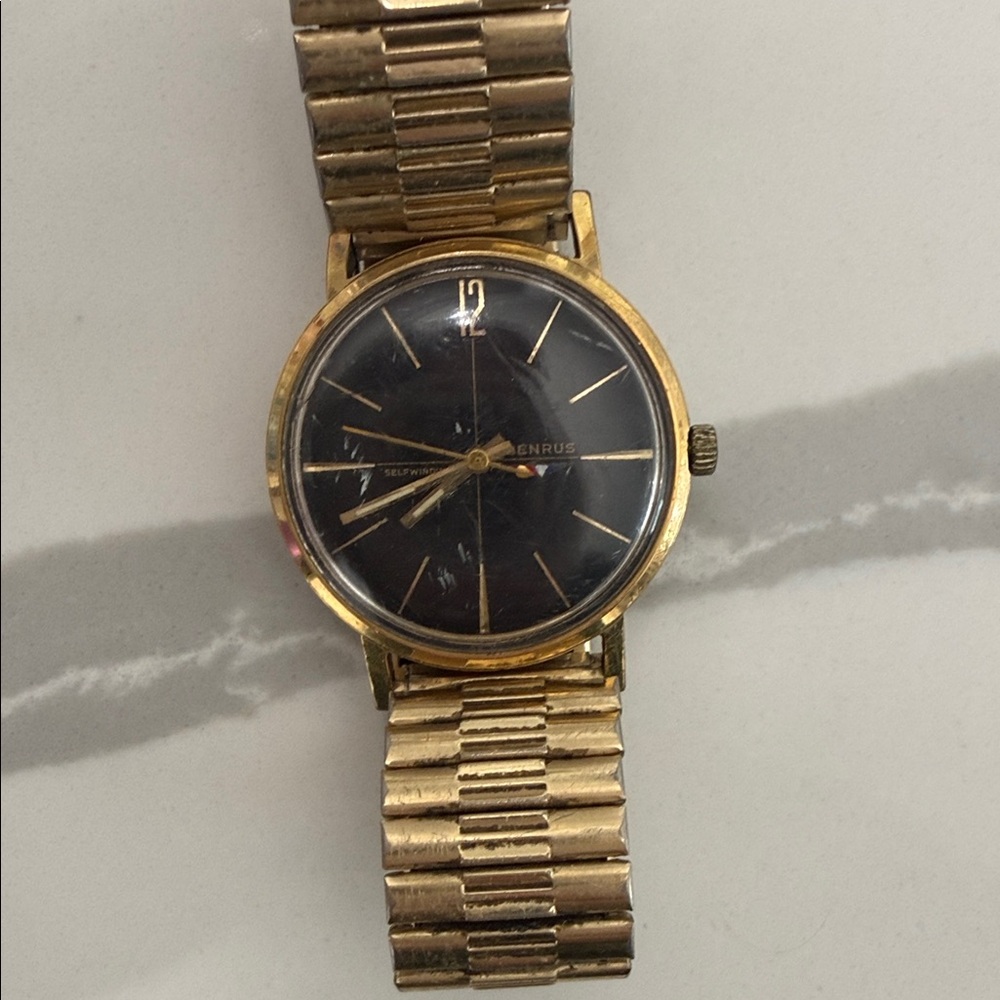 Benrus self winding watch gold filled